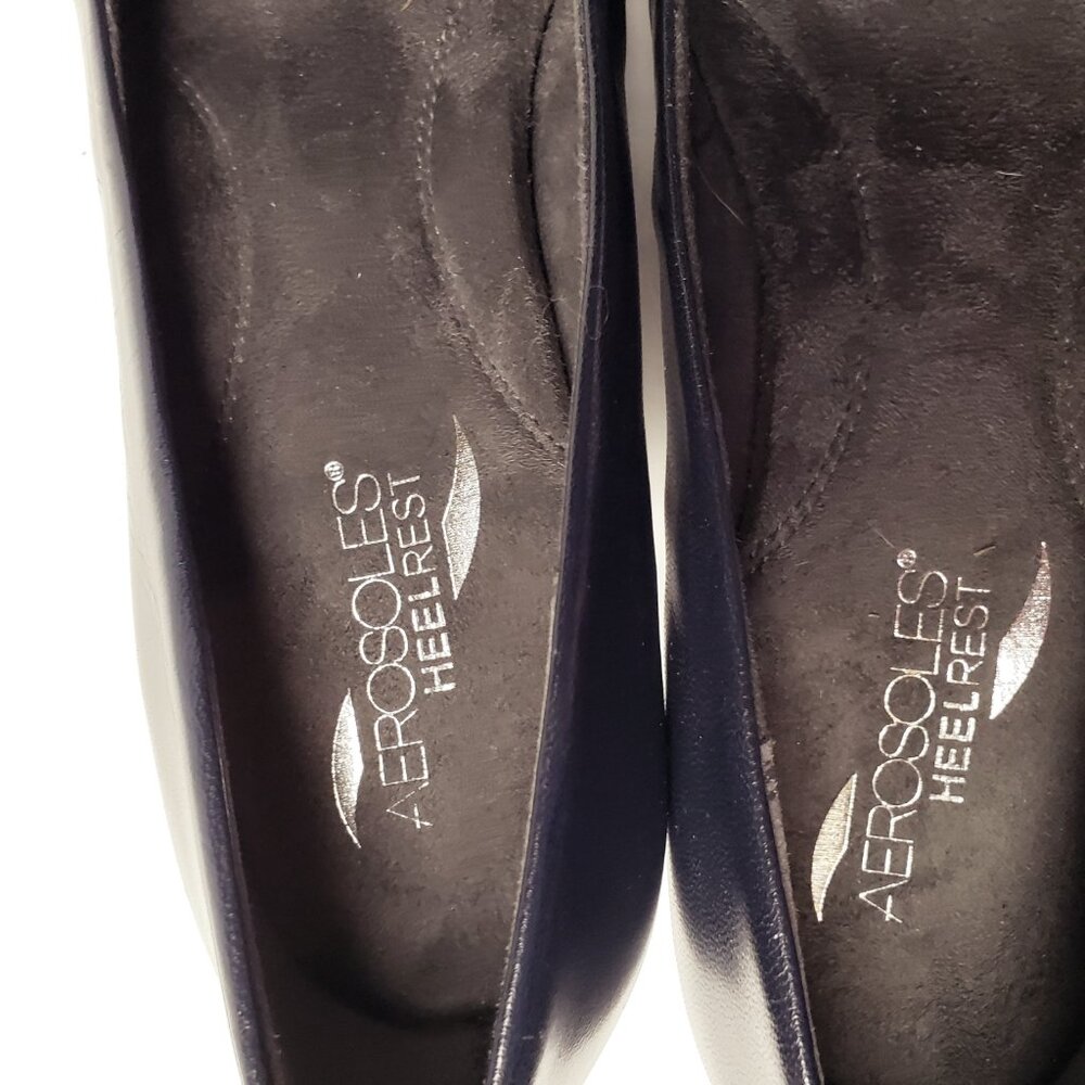AEROSOLES Women's Navy Blue Heels - Picture 14 of 14